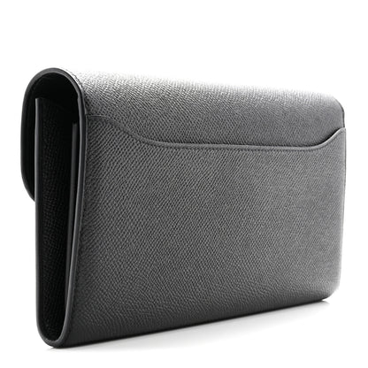 Hermes Epsom Constance Long Wallet Black 3 of 9
