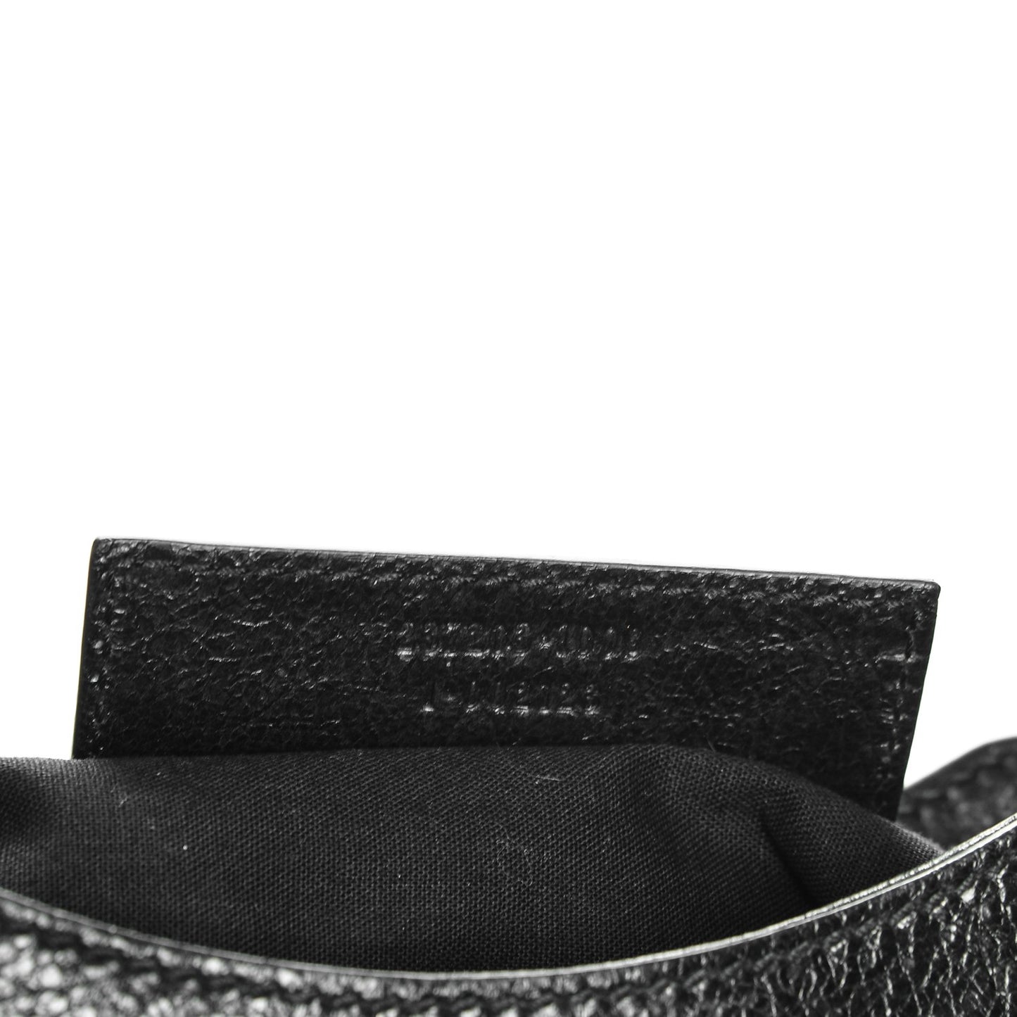 Agneau Giant 12 Gold Hardware Hip Black