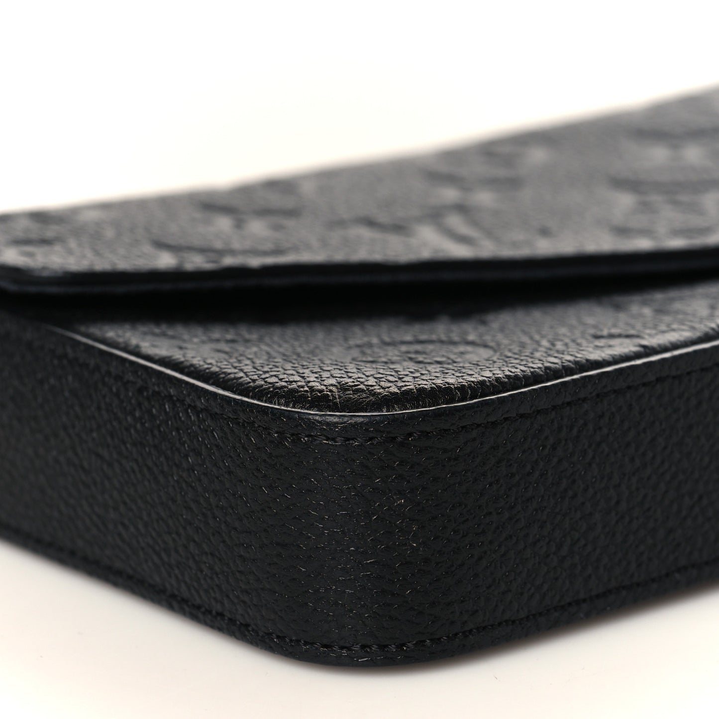 Empreinte Pochette Felicie Chain Wallet Black