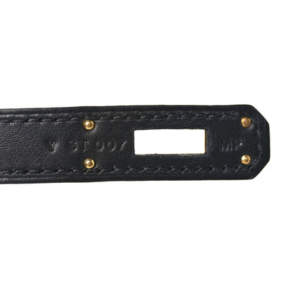 Hermes Swift Kelly Cut Clutch Pochette Black 7 of 7