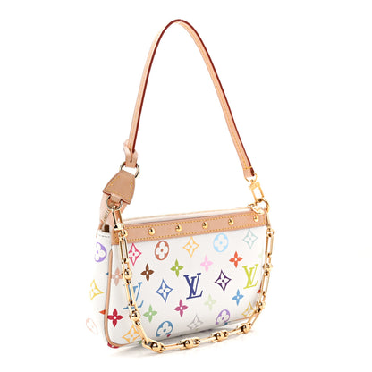 Louis Vuitton LV X TM Monogram Multicolor Pochette Accessories White 3 of 11