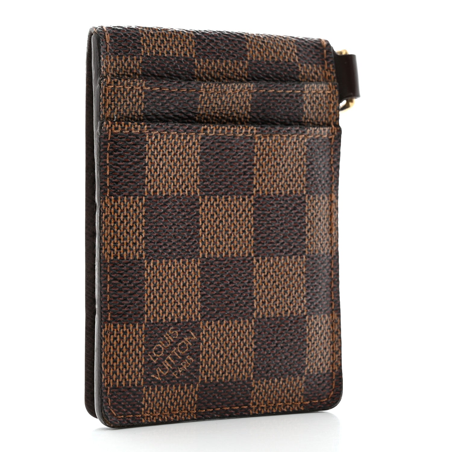 Louis Vuitton Damier Ebene Porte Carte ID Bandouliere 3 of 6