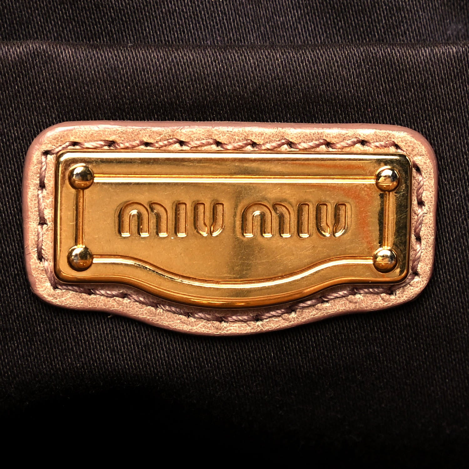 Miu Miu Vitello Shine Tote Beige 13 of 16