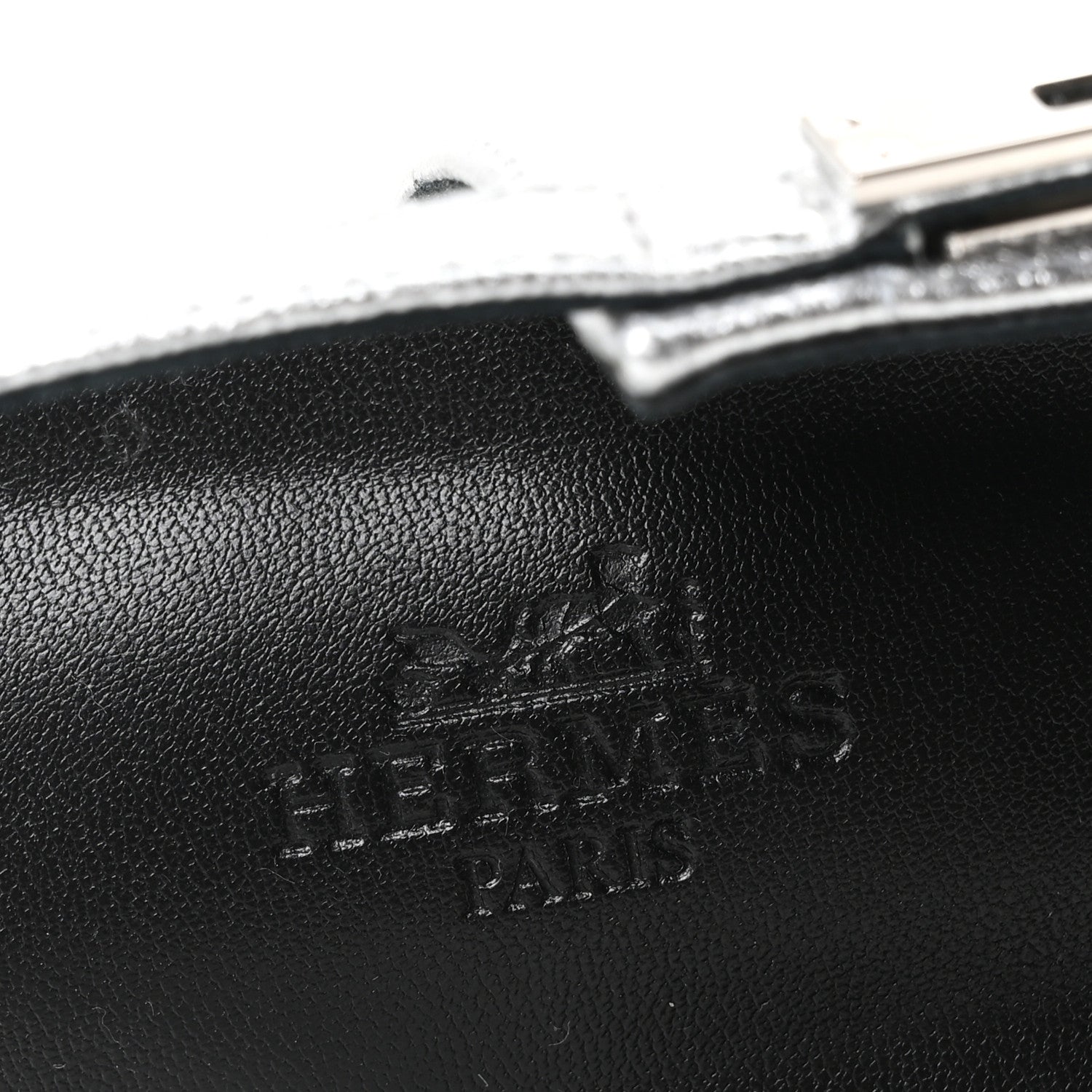 Hermes Nappa Lovely Slingback Flats 40 Gris Argent 8 of 10
