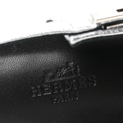 Hermes Nappa Lovely Slingback Flats 40 Gris Argent 8 of 10