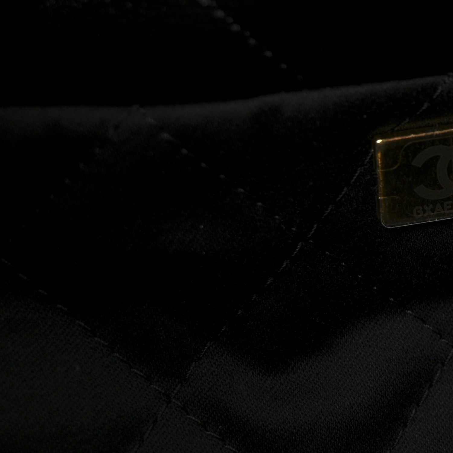 Chanel Shiny Calfskin Quilted Small Chanel 22 Black 8 of 11