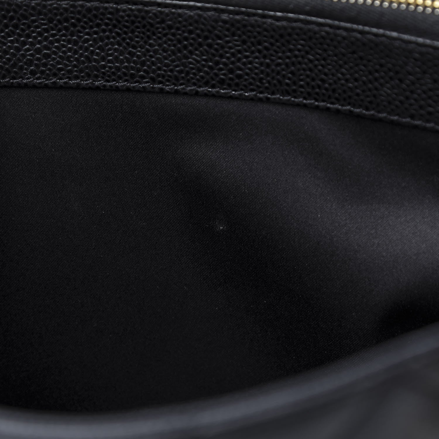 Chanel Caviar Quilted Grand Shopping Tote GST Black 14 of 14