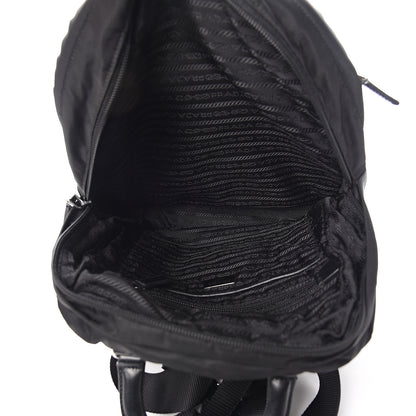 Prada Tessuto Nylon Saffiano Tote Backpack Black 4 of 10