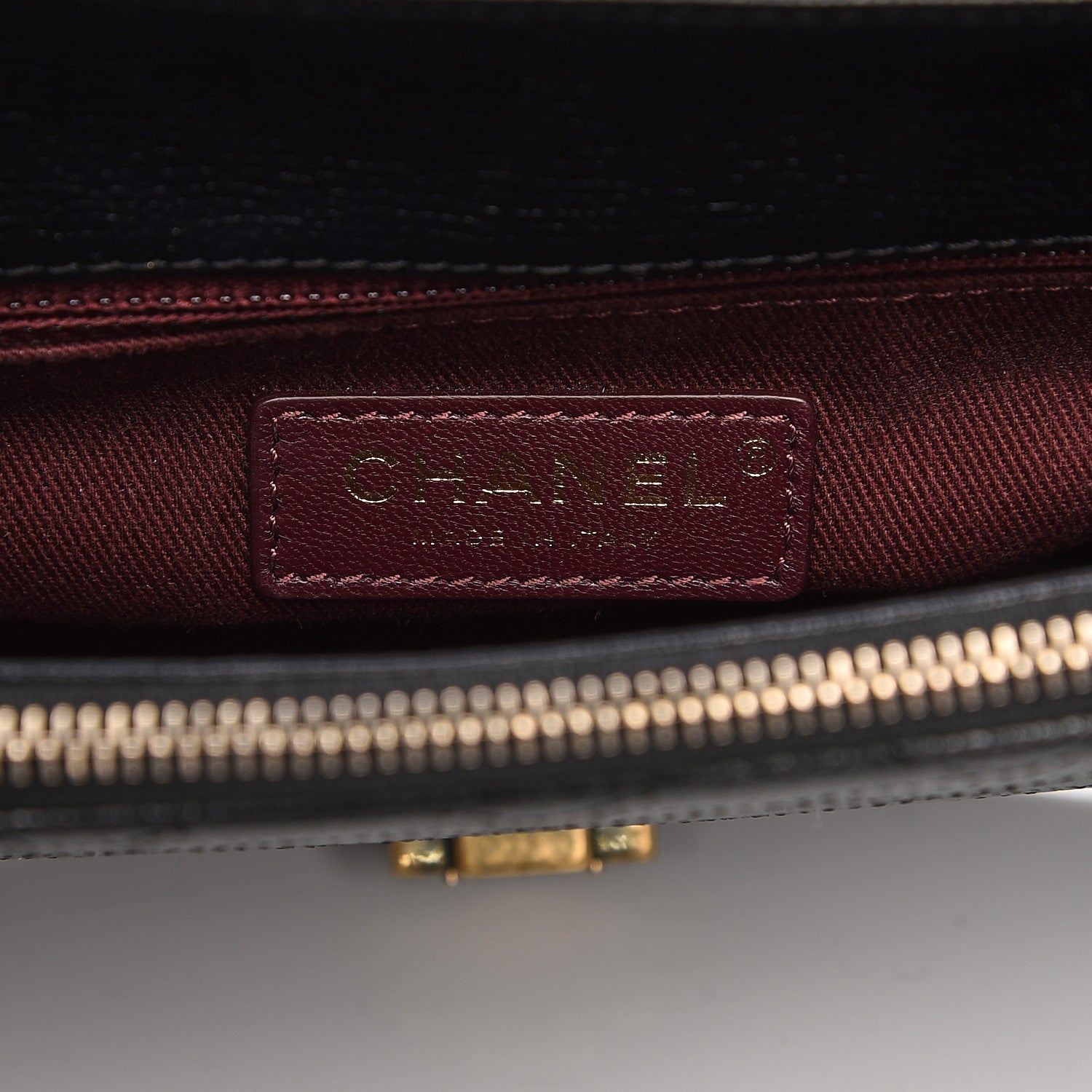 Chanel Shiny Calfskin Goatskin Quilted Medium Coco Curve Messenger Flap Black 7 of 8