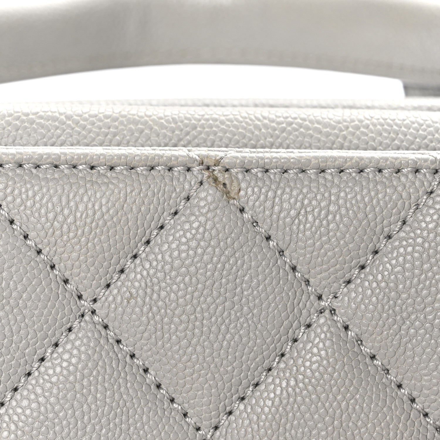 Chanel Caviar Quilted Large Urban Companion Top Handle Shopping Tote Grey 13 of 13