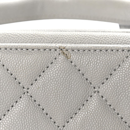 Chanel Caviar Quilted Large Urban Companion Top Handle Shopping Tote Grey 13 of 13