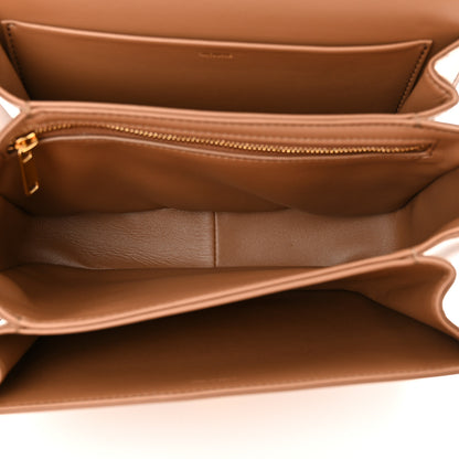 Celine Shiny Calfskin Medium Triomphe Bronze 5 of 10
