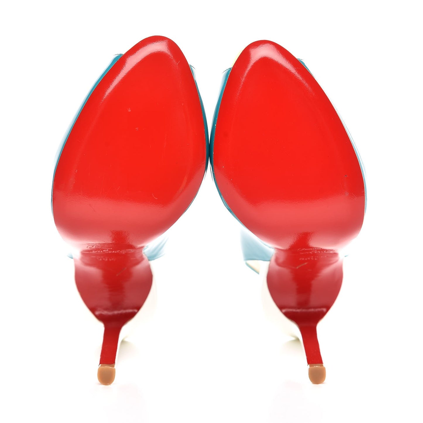 Patent Flo Sling 120 Pumps 36.5 Caraibes Canari