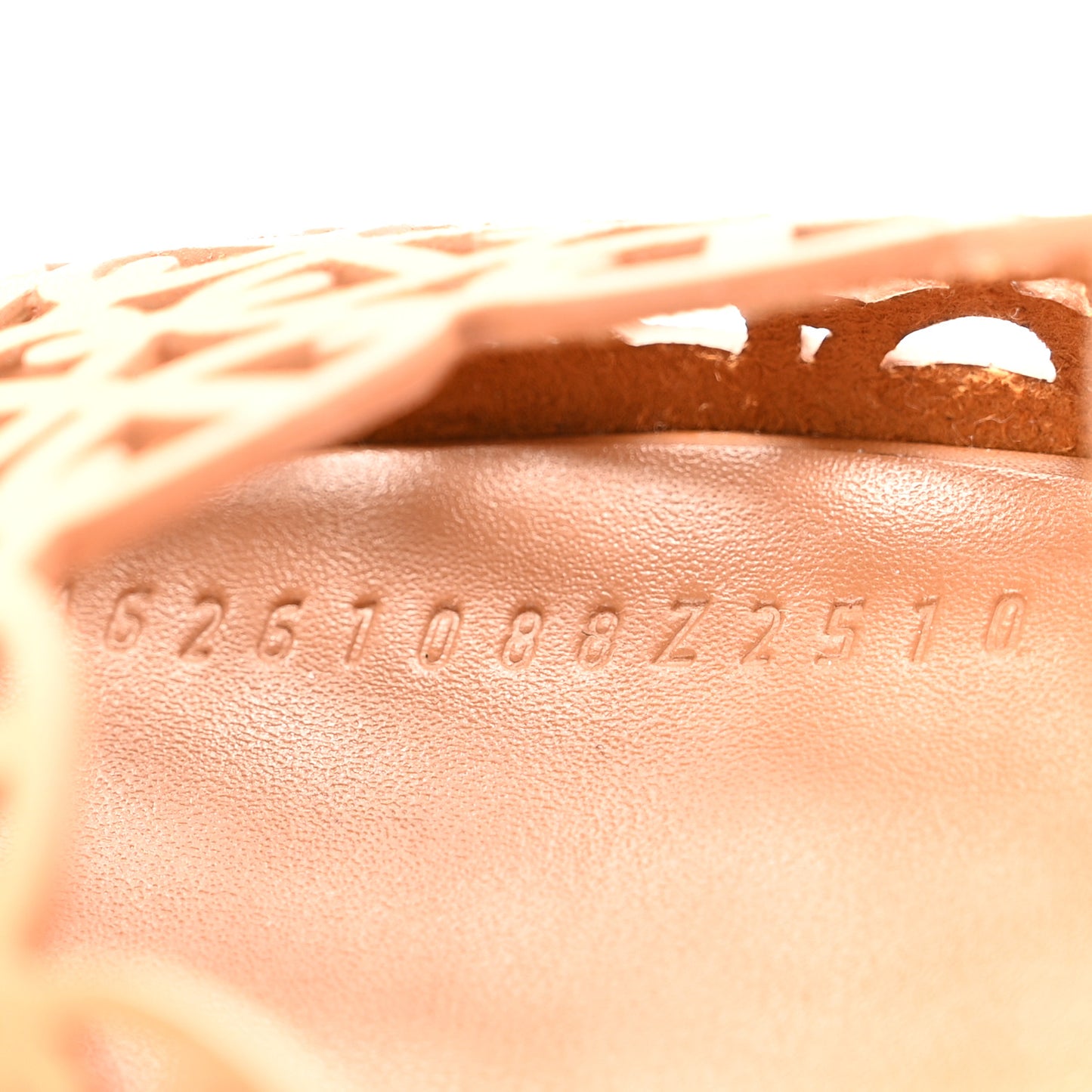 Calfskin Meli Ballet Flats 39 Naturel