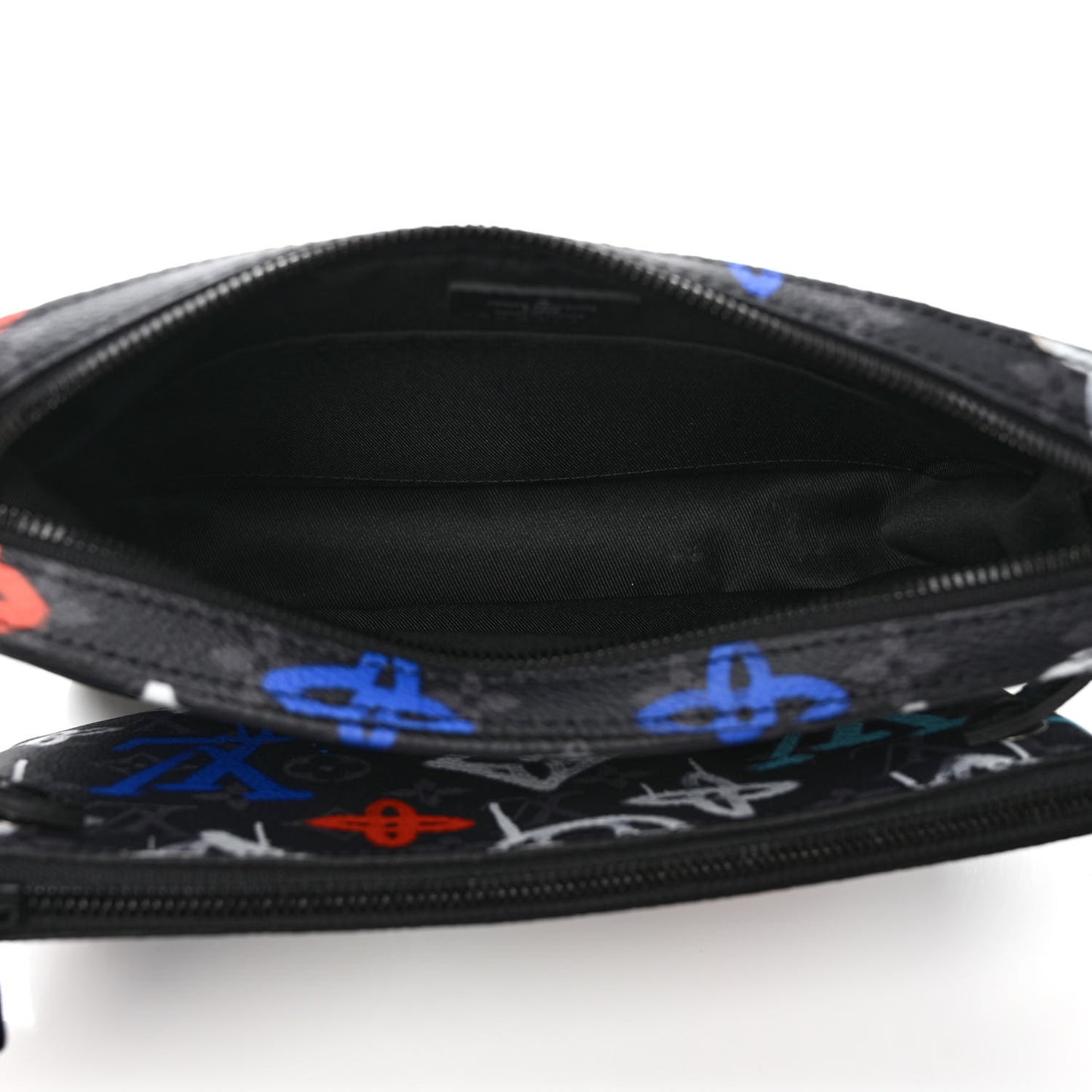 Monogram Eclipse LV Graffiti Trio Messenger Multicolor
