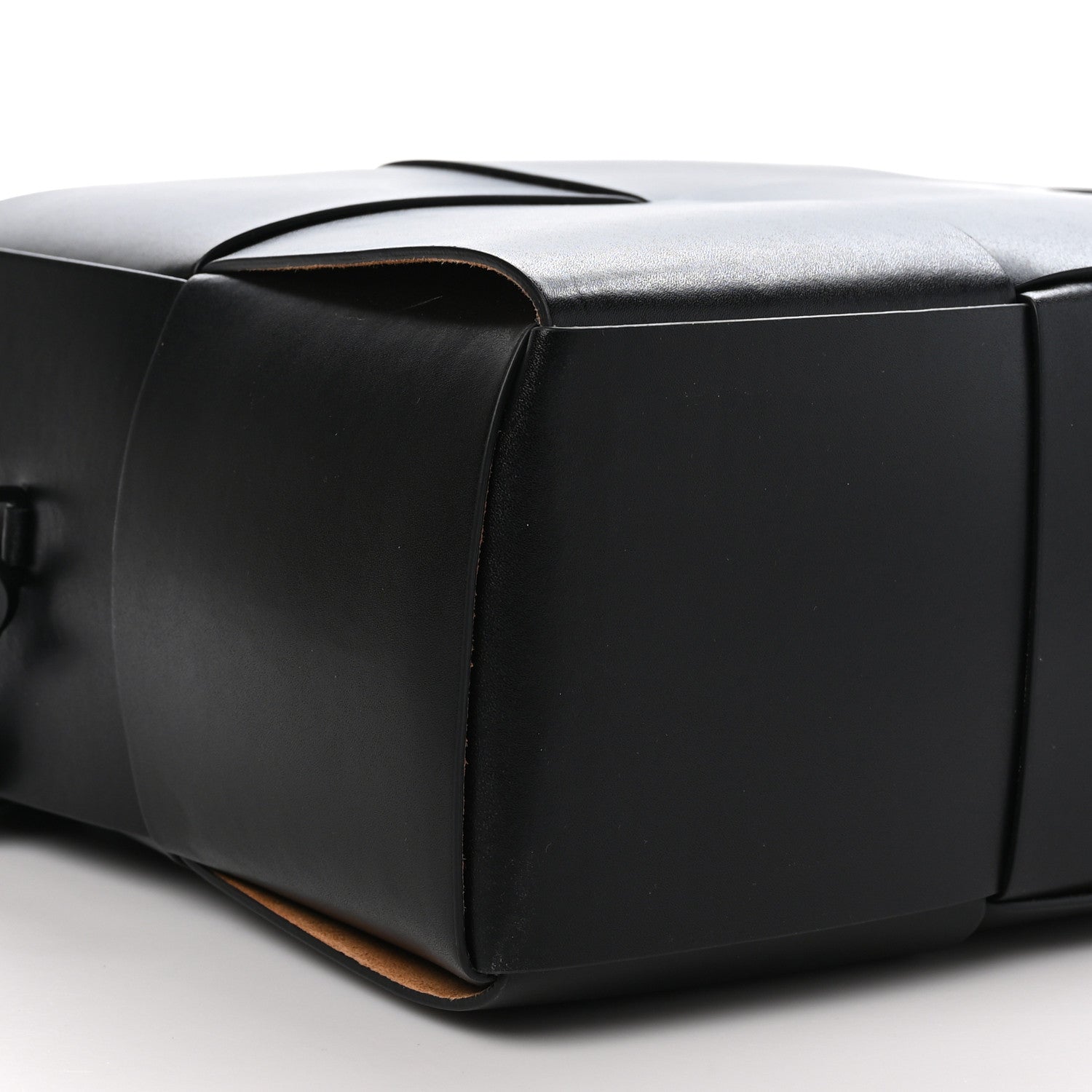 Bottega Veneta Calfskin Maxi Intrecciato Arco Briefcase Black 9 of 9