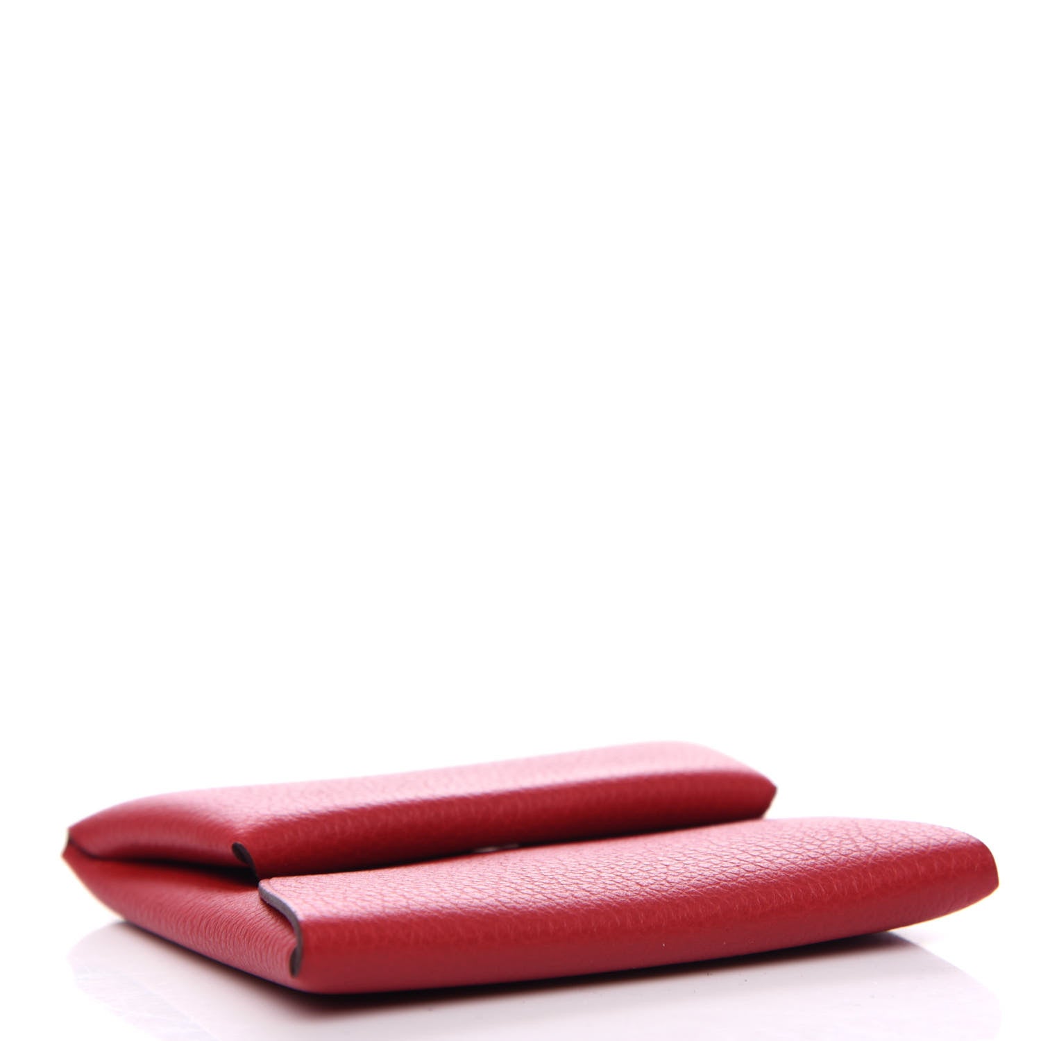 Hermes Evercolor Bastia Verso Coin Purse Rouge Piment Rouge de Coeur 4 of 7