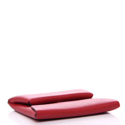 Hermes Evercolor Bastia Verso Coin Purse Rouge Piment Rouge de Coeur 4 of 7