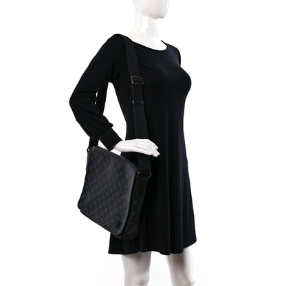 Louis Vuitton Monogram Eclipse District MM 2 of 10