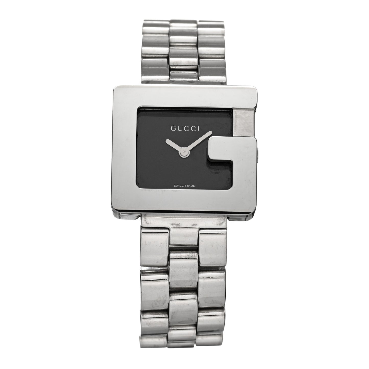 Stainless Steel 23mm 3600L Quartz Watch Black