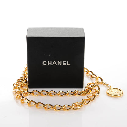 Chanel Chain CC Medallion Belt Gold 5 of 7