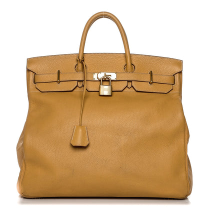 Hermes Fjord HAC Birkin 45 Natural Sable 1 of 18