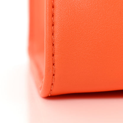 Telfar Vegan Leather Medium Shopping Bag Orange 12 of 12