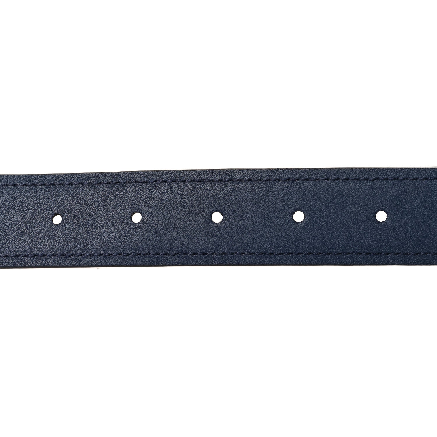 Gucci Lux Calfskin Blondie Interlocking G 30mm Belt 90 36 Blue Agata 4 of 6