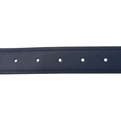 Gucci Lux Calfskin Blondie Interlocking G 30mm Belt 90 36 Blue Agata 4 of 6