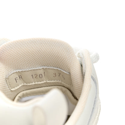 Givenchy X CHITO Calfskin GIV 1 Runners Sneakers 37.5 White Black 10 of 10