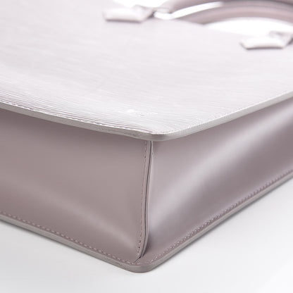 Louis Vuitton Epi Sac Plat GM Lilac 8 of 8