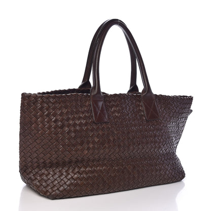 Bottega Veneta Nappa Intrecciato Medium Cabat Ebano 4 of 11