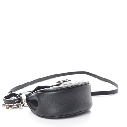 Chloe Calfskin Quilted Nano Drew Bijou Shoulder Bag Black 4 of 9