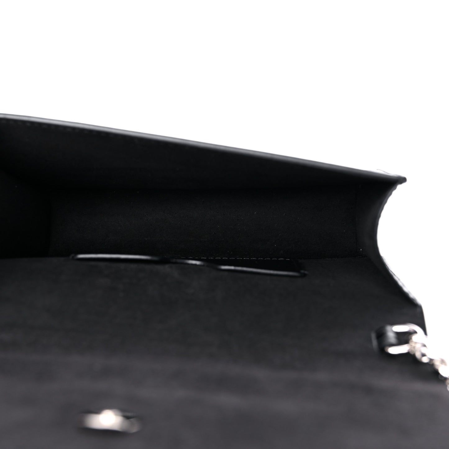 Calfskin Studded Skull Small Crossbody Bag Black