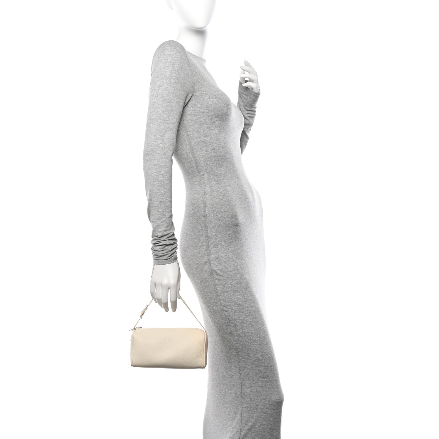 Grained Calfskin 90's Bag Ivory
