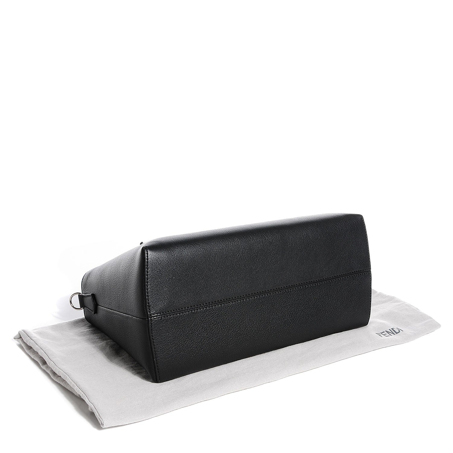 Fendi Vitello Dolce Large By The Way Boston Bag Black 4 of 13