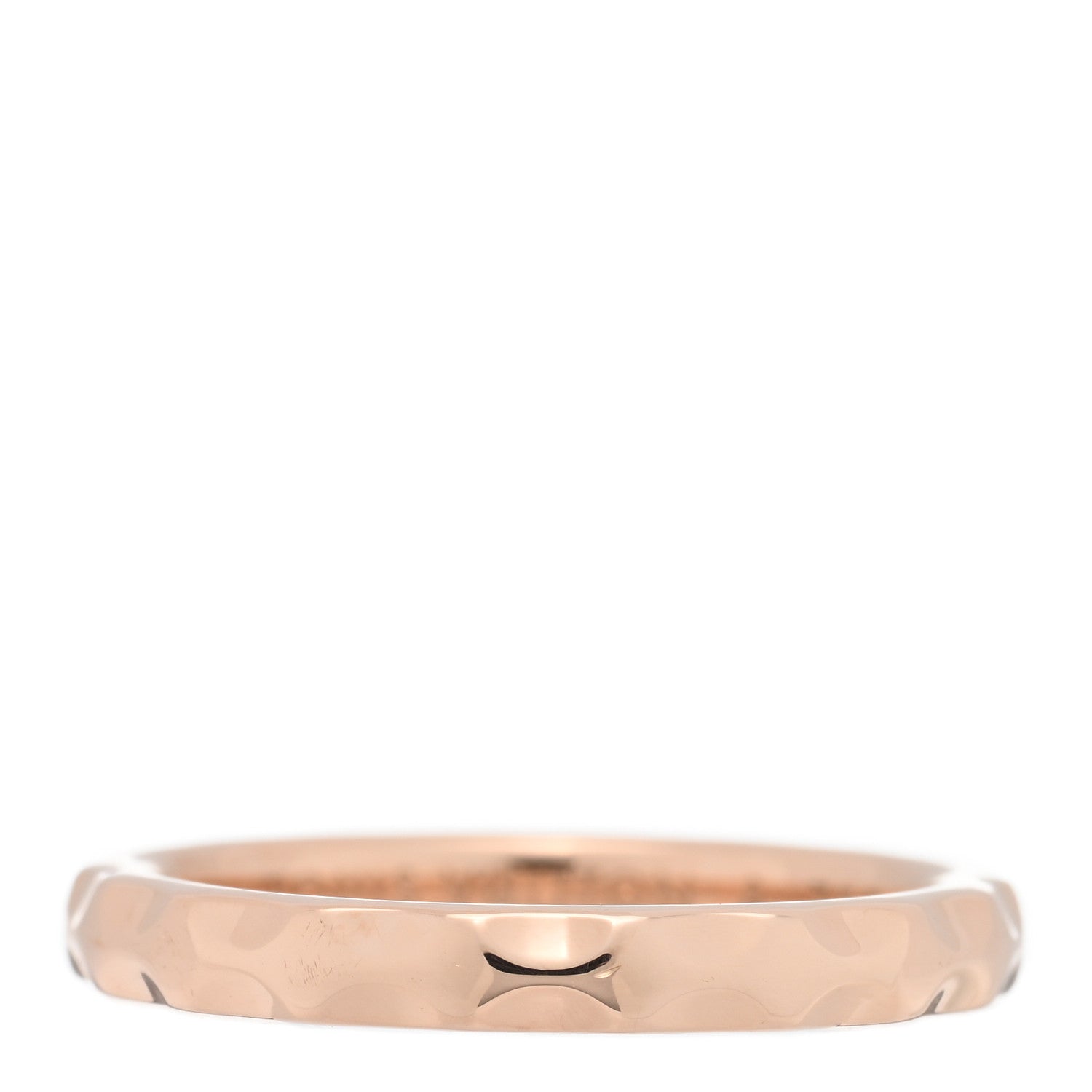 Louis Vuitton 18K Pink Gold Monogram Infini Wedding Band Ring 49 5 1 of 5