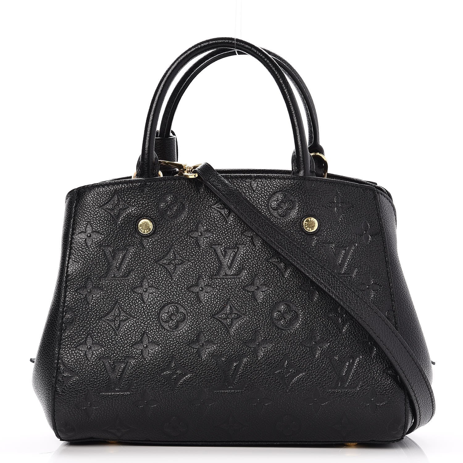 Louis Vuitton Empreinte Montaigne BB Black 1 of 10
