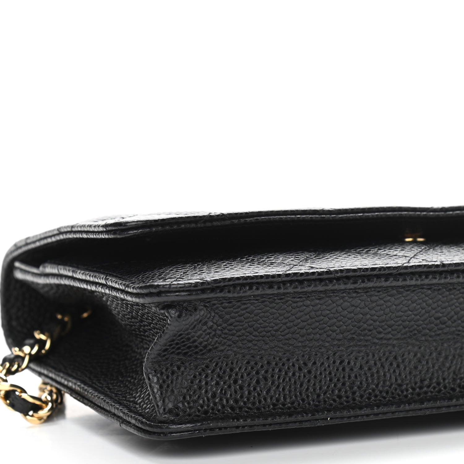 Chanel Caviar Quilted Wallet On Chain WOC Black 5 of 11