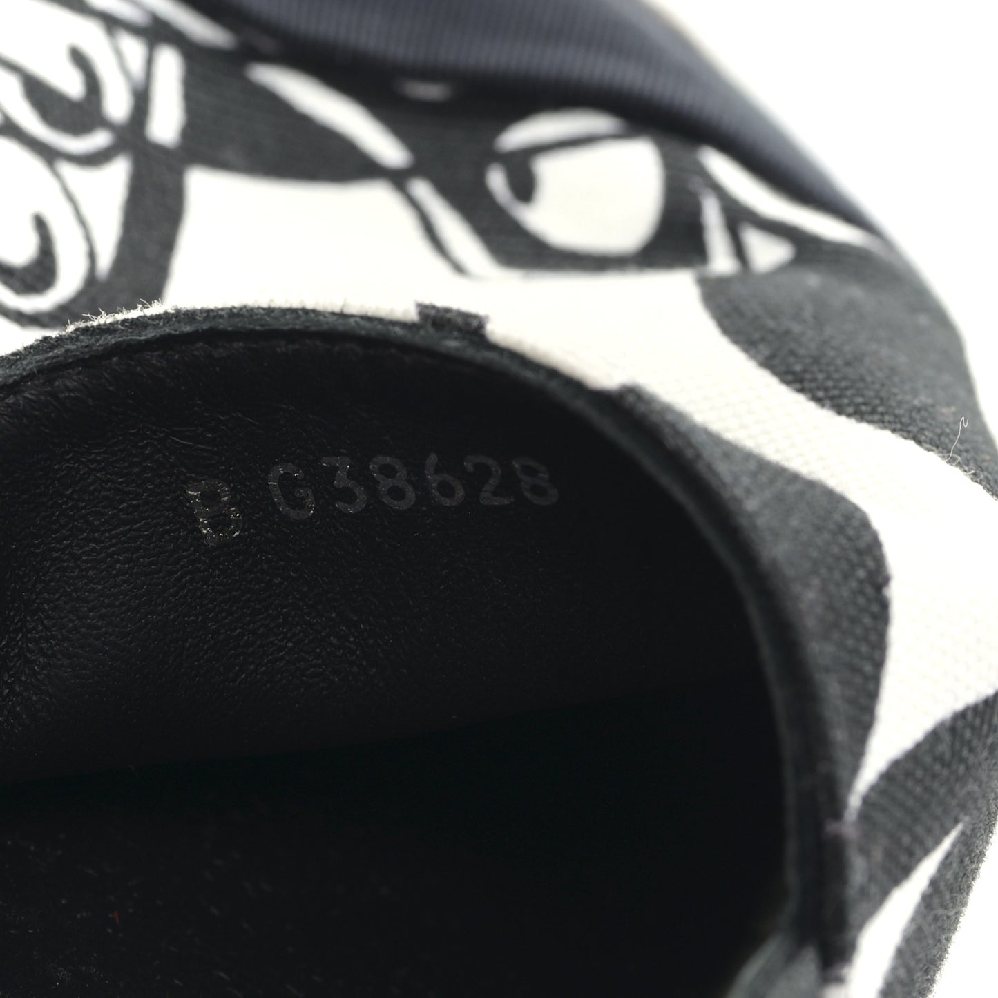 Printed Canvas Grosgrain 31 Rue Cambon Espadrilles 40 Black White