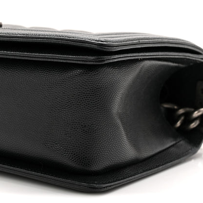 Chanel Caviar Quilted Medium Boy Flap Black 10 of 10