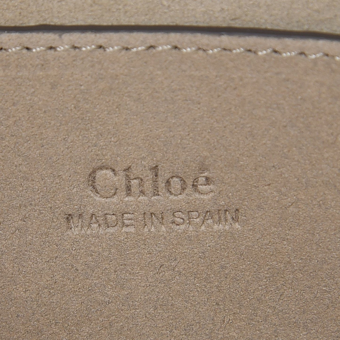 Suede Calfskin Small Faye Shoulder Bag Motty Grey