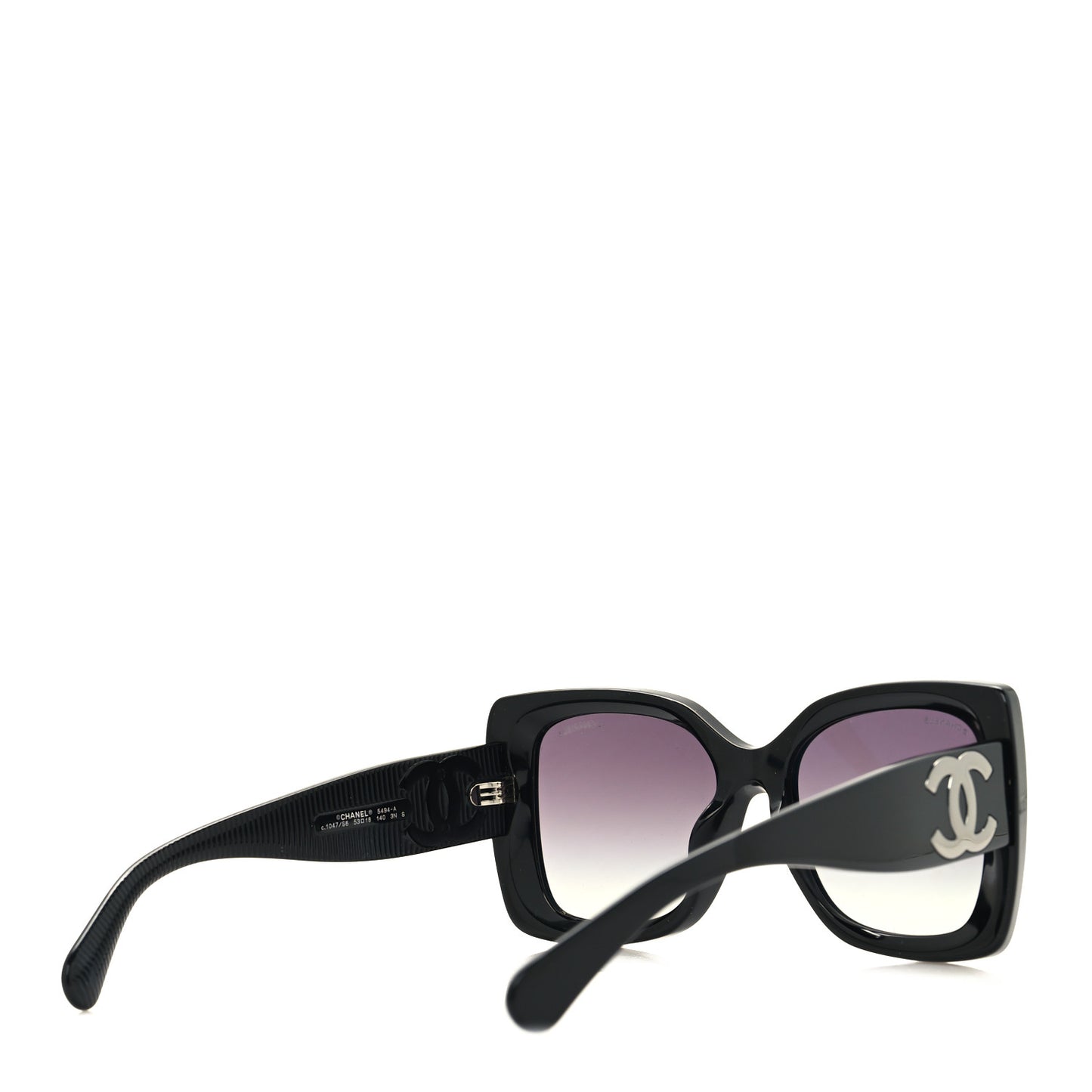Square Polarized CC Sunglasses 5494-A Black