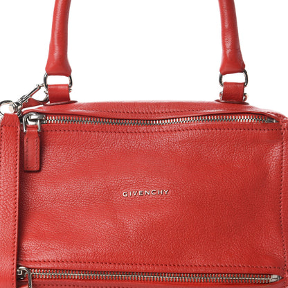Givenchy Sugar Goatskin Small Pandora Medium Red 10 of 10