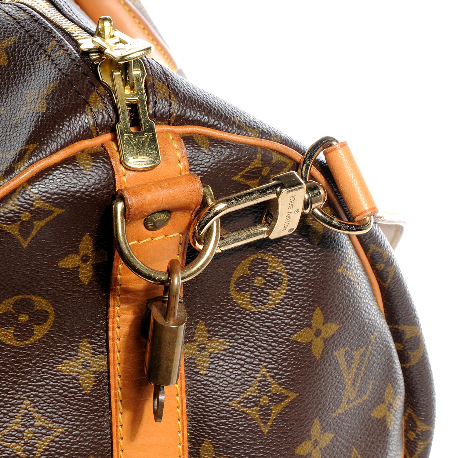 Louis Vuitton Monogram Keepall Bandouliere 55 7 of 7