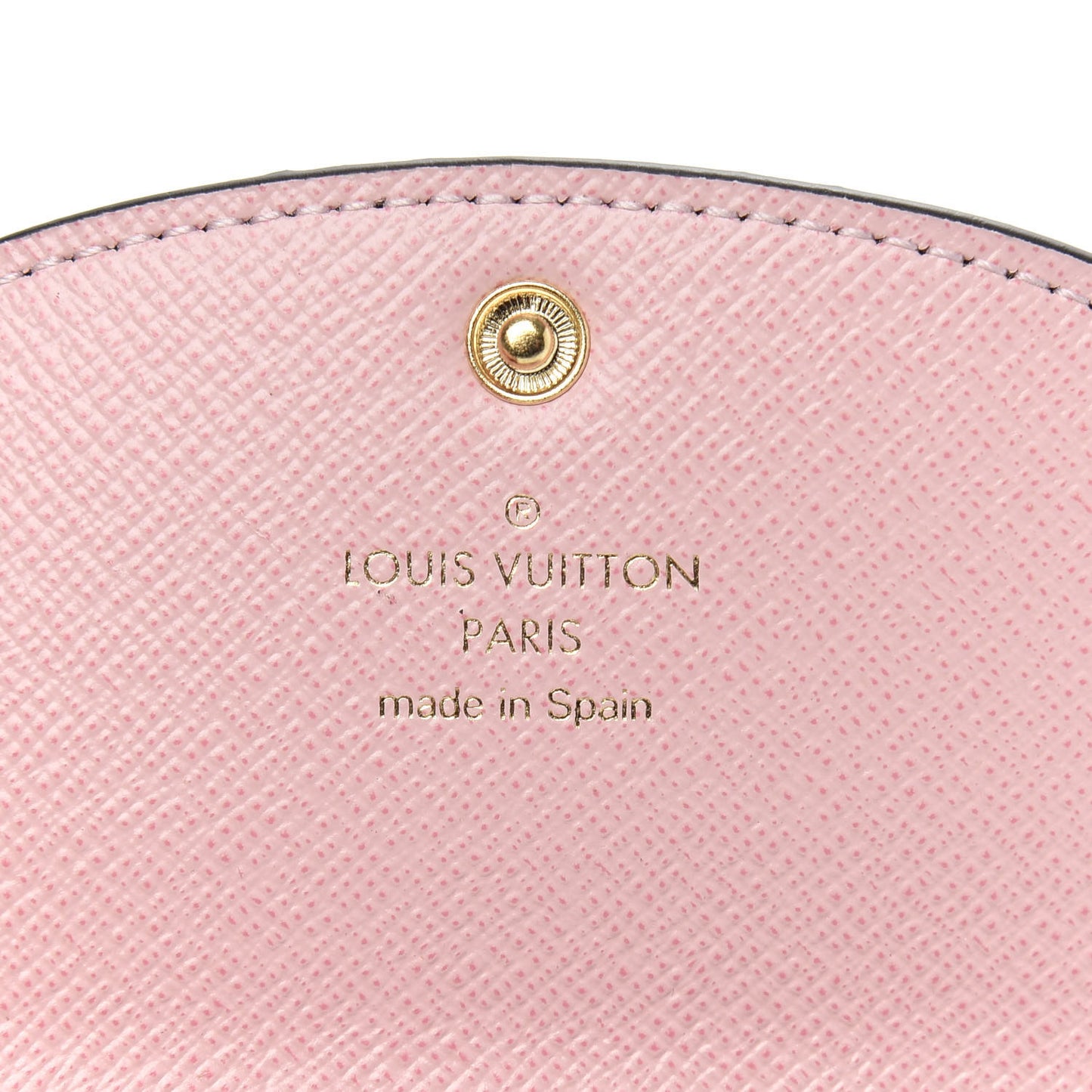 Monogram Rosalie Coin Purse Rose Ballerine