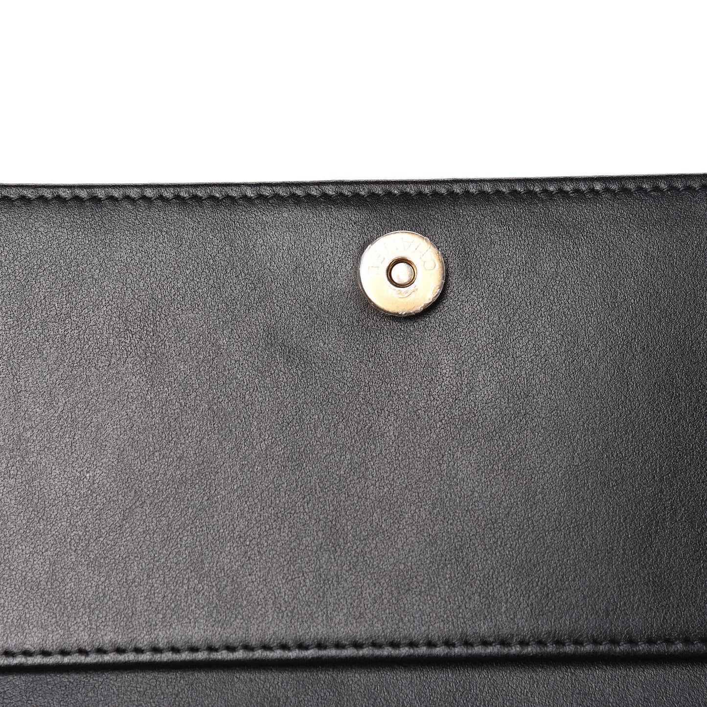 Caviar Quilted Boy Wallet On Chain WOC Black