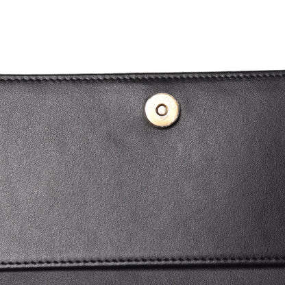 Chanel Caviar Quilted Boy Wallet On Chain WOC Black 13 of 14