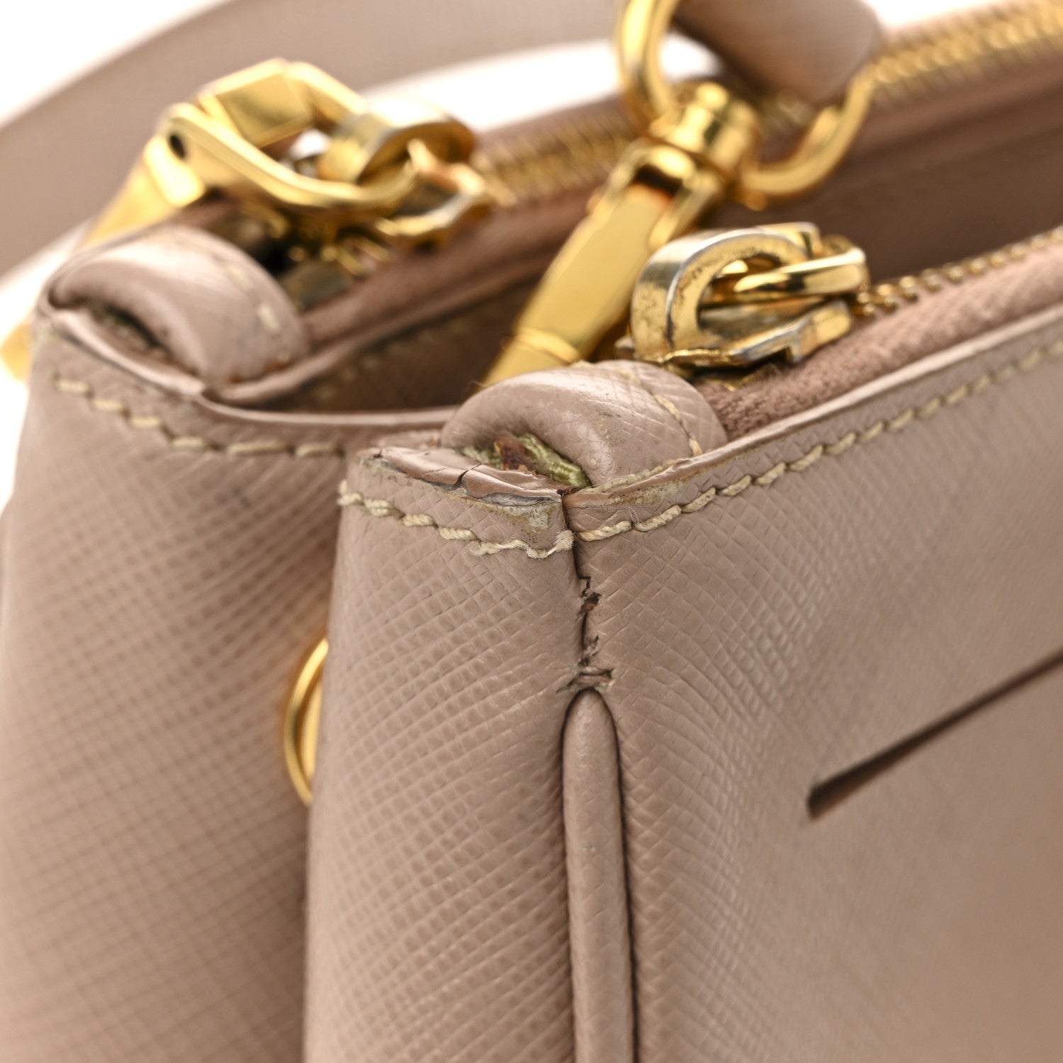 Prada Saffiano Medium Galleria Double Zip Tote Cammeo 13 of 18