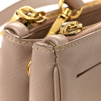 Prada Saffiano Medium Galleria Double Zip Tote Cammeo 13 of 18